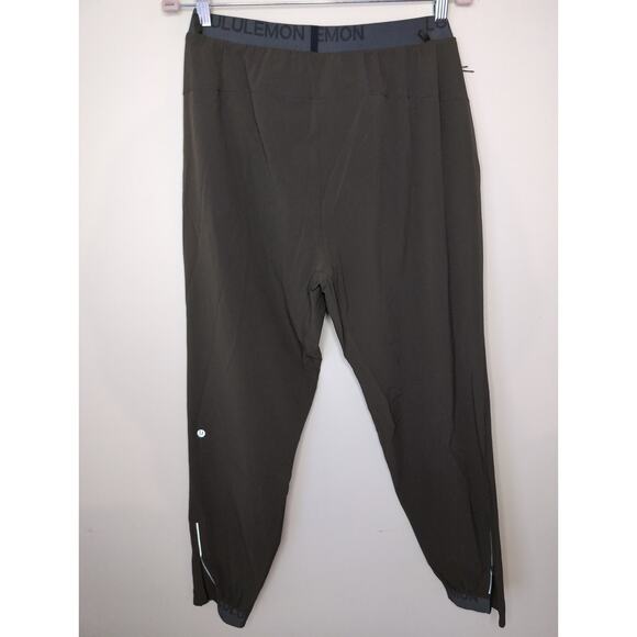 Lululemon Run Sate Jogger logo waistband dark green olive lg - Picture 3 of 9